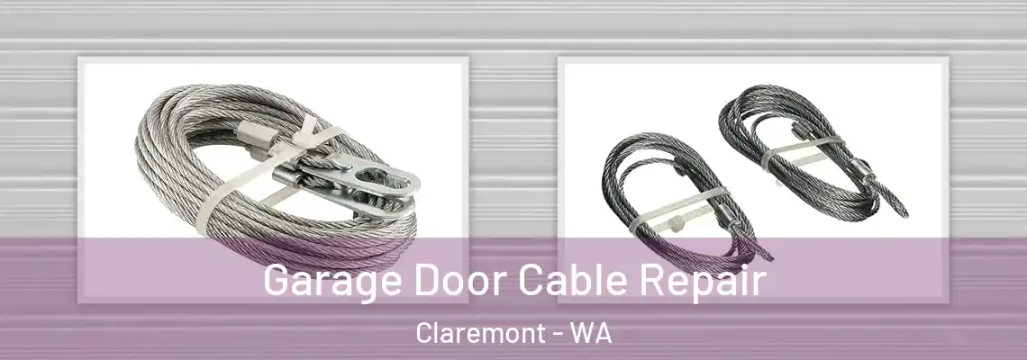 Garage Door Cable Repair Claremont - WA