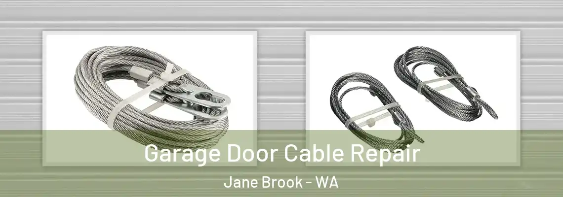  Garage Door Cable Repair Jane Brook - WA