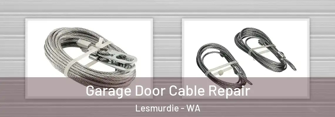  Garage Door Cable Repair Lesmurdie - WA