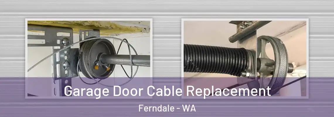 Garage Door Cable Replacement Ferndale - WA