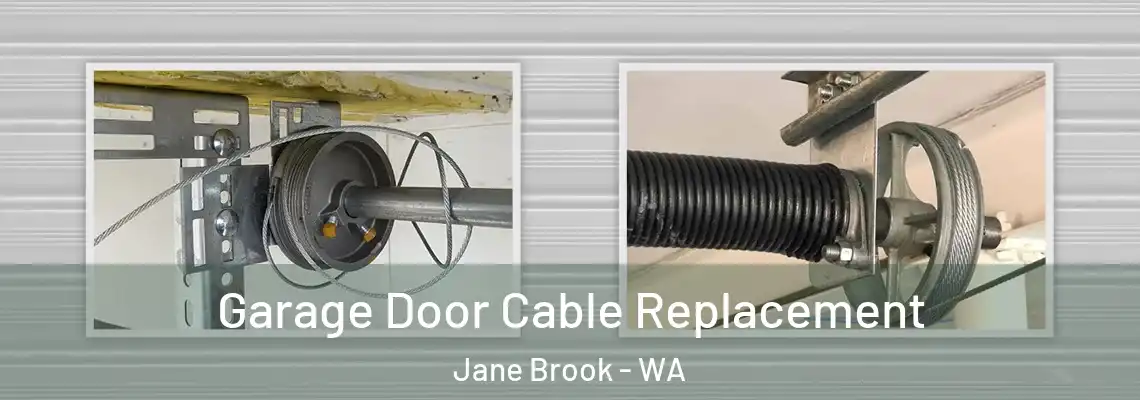 Garage Door Cable Replacement Jane Brook - WA