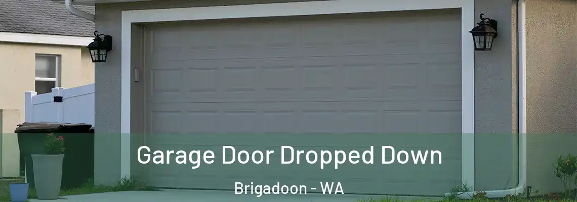Garage Door Dropped Down Brigadoon - WA