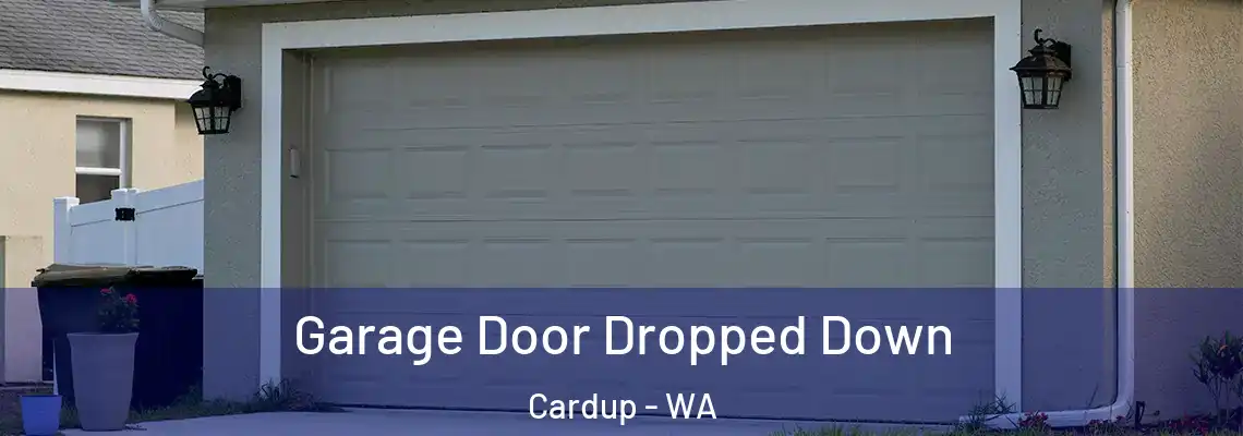 Garage Door Dropped Down Cardup - WA