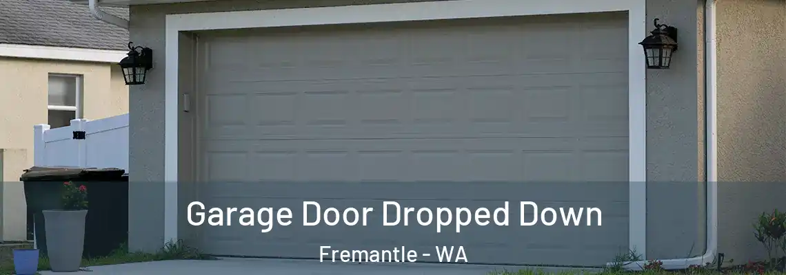 Garage Door Dropped Down Fremantle - WA