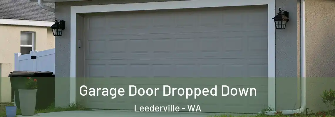 Garage Door Dropped Down Leederville - WA