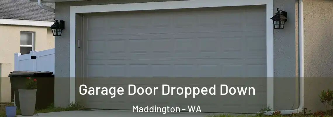 Garage Door Dropped Down Maddington - WA