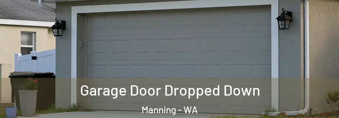 Garage Door Dropped Down Manning - WA