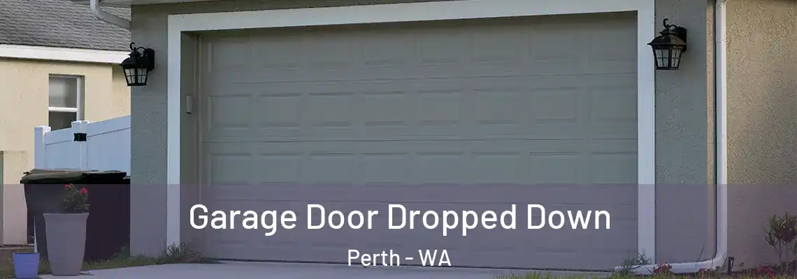 Garage Door Dropped Down Perth - WA