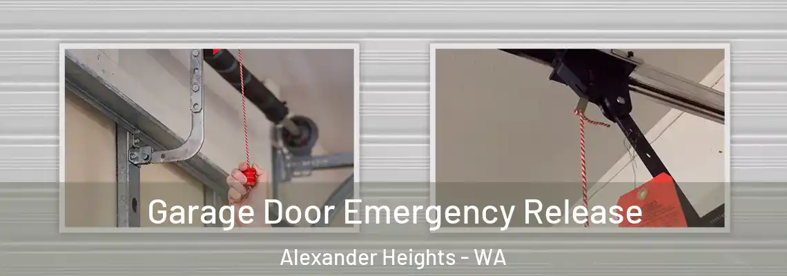 Garage Door Emergency Release Alexander Heights - WA