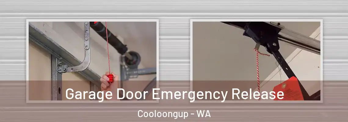  Garage Door Emergency Release Cooloongup - WA