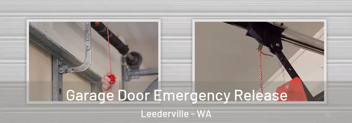 Garage Door Emergency Release Leederville - WA