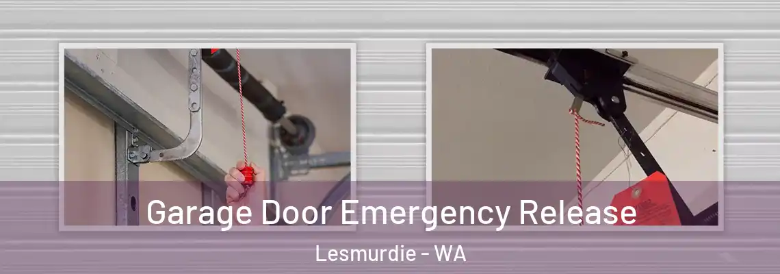 Garage Door Emergency Release Lesmurdie - WA