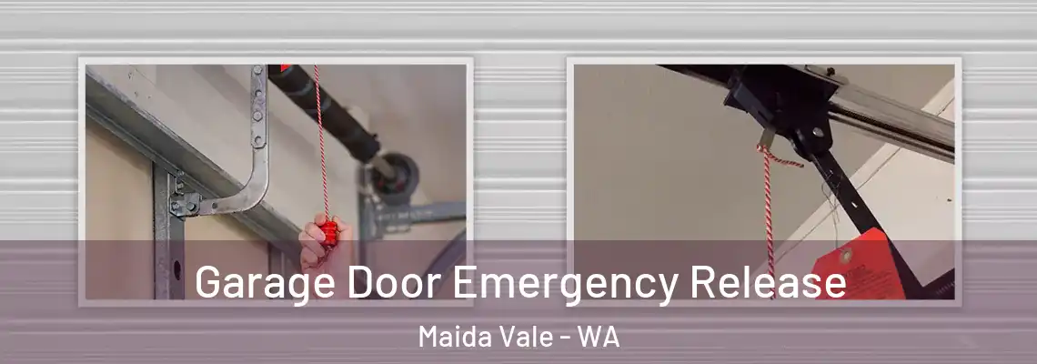 Garage Door Emergency Release Maida Vale - WA