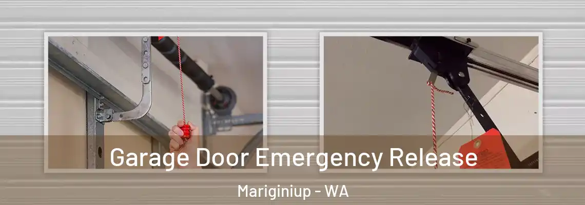 Garage Door Emergency Release Mariginiup - WA