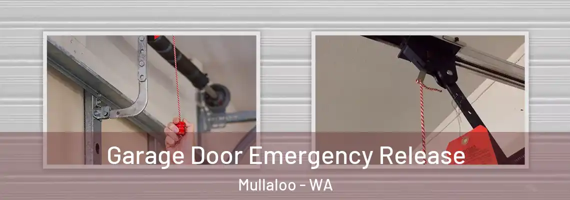 Garage Door Emergency Release Mullaloo - WA