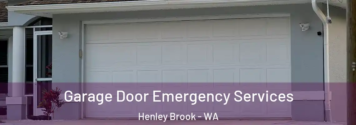 Garage Door Emergency Services Henley Brook - WA