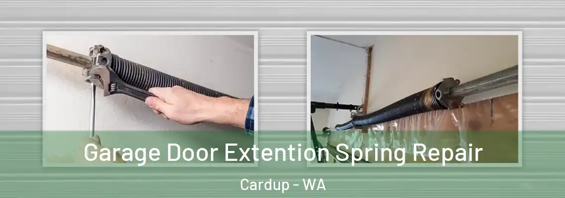 Garage Door Extention Spring Repair Cardup - WA
