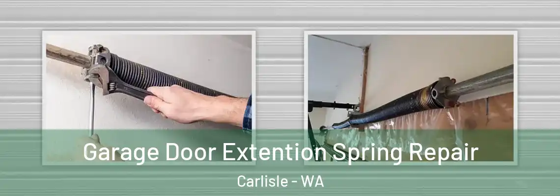 Garage Door Extention Spring Repair Carlisle - WA