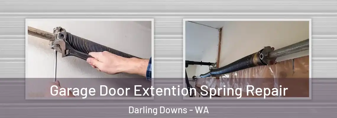 Garage Door Extention Spring Repair Darling Downs - WA