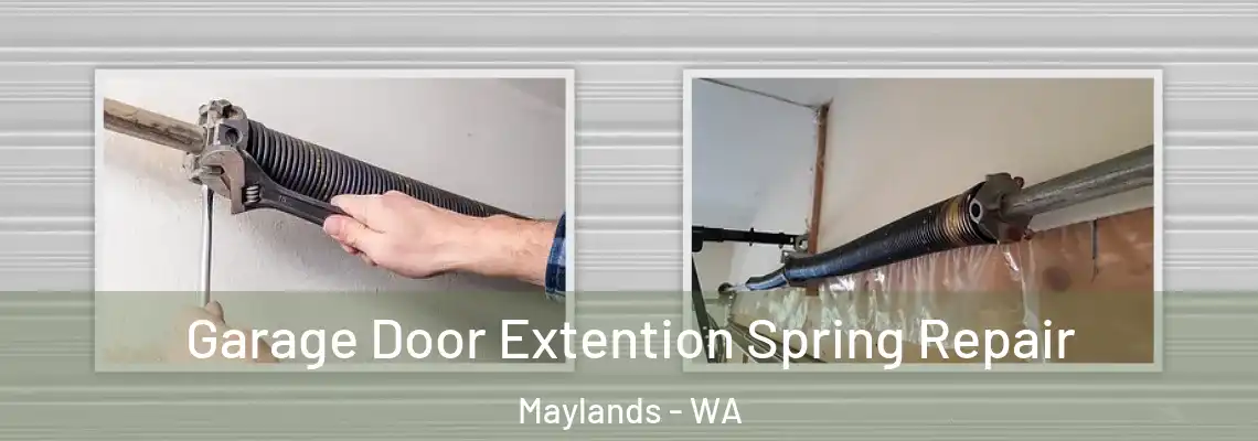 Garage Door Extention Spring Repair Maylands - WA
