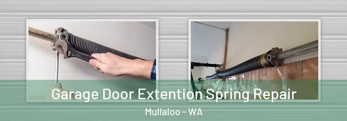 Garage Door Extention Spring Repair Mullaloo - WA