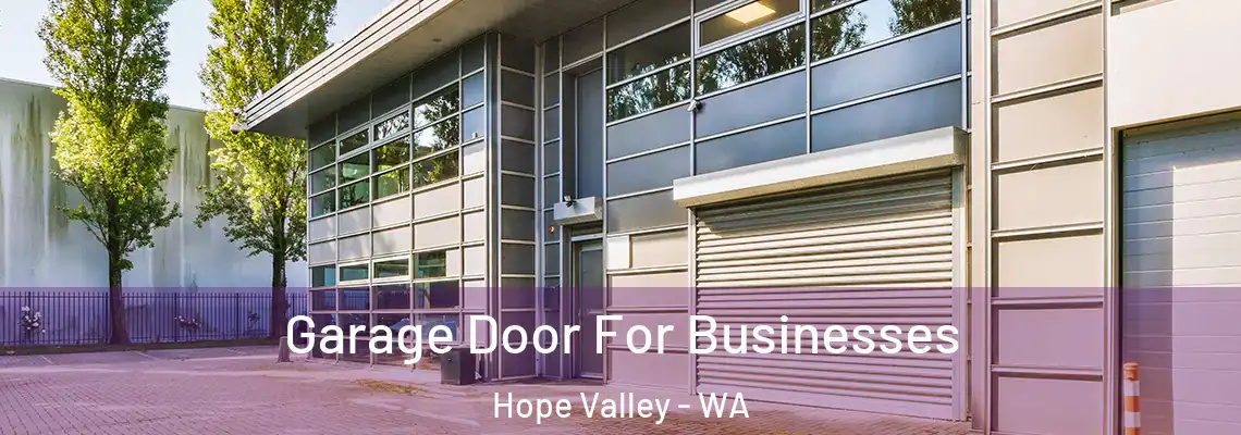 Garage Door For Businesses Hope Valley - WA