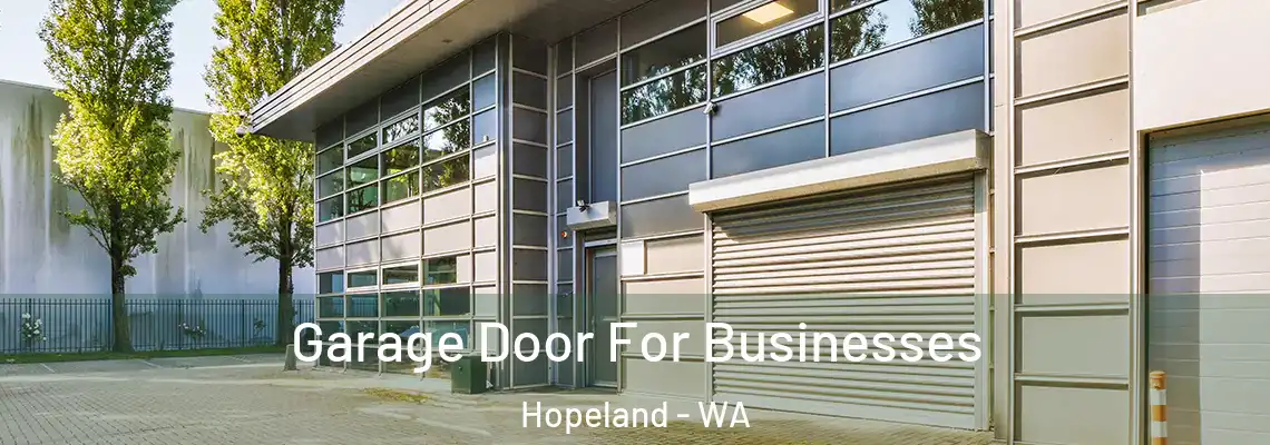 Garage Door For Businesses Hopeland - WA