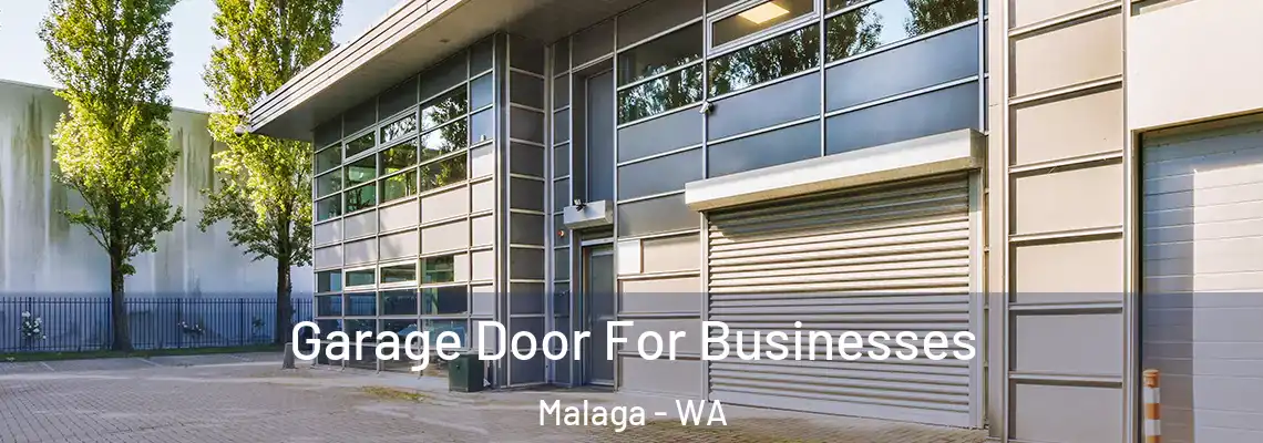 Garage Door For Businesses Malaga - WA