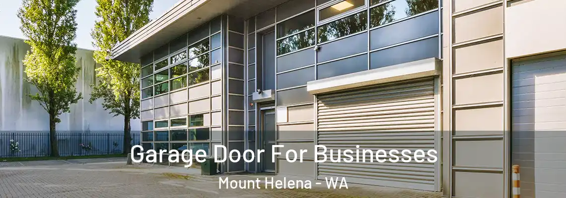 Garage Door For Businesses Mount Helena - WA