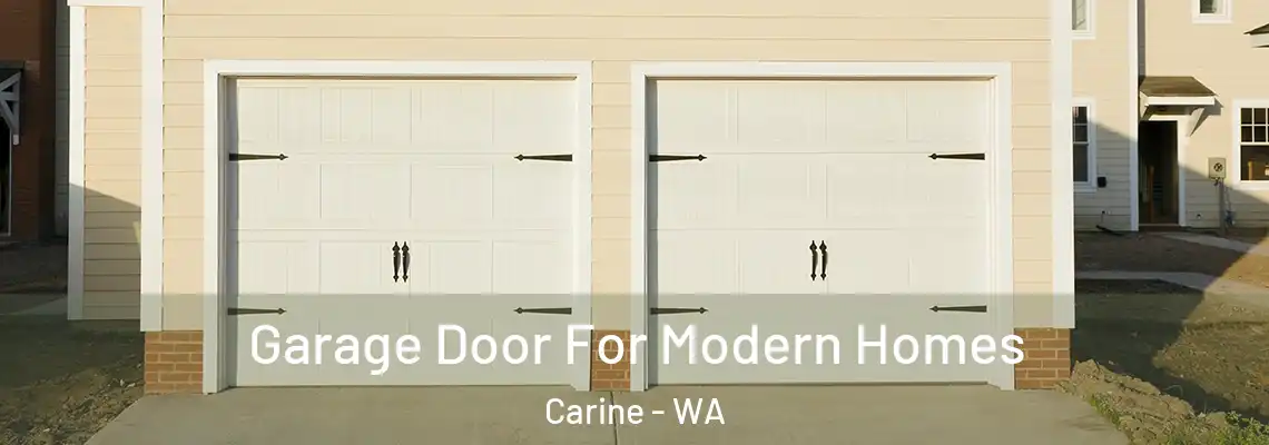 Garage Door For Modern Homes Carine - WA