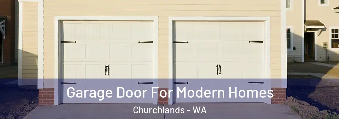 Garage Door For Modern Homes Churchlands - WA