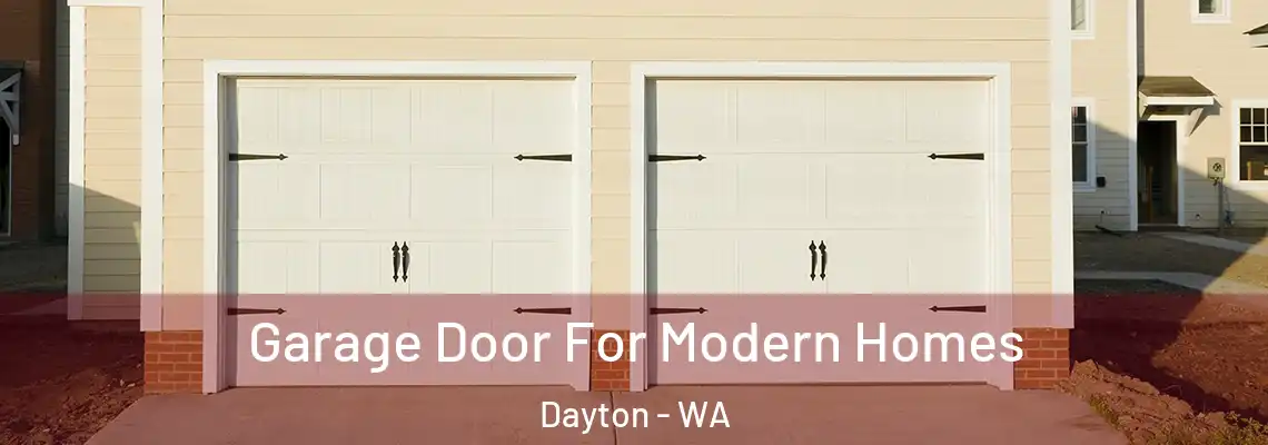  Garage Door For Modern Homes Dayton - WA