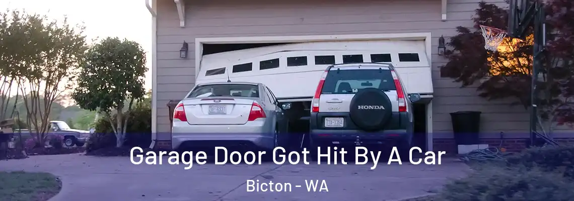 Garage Door Got Hit By A Car Bicton - WA