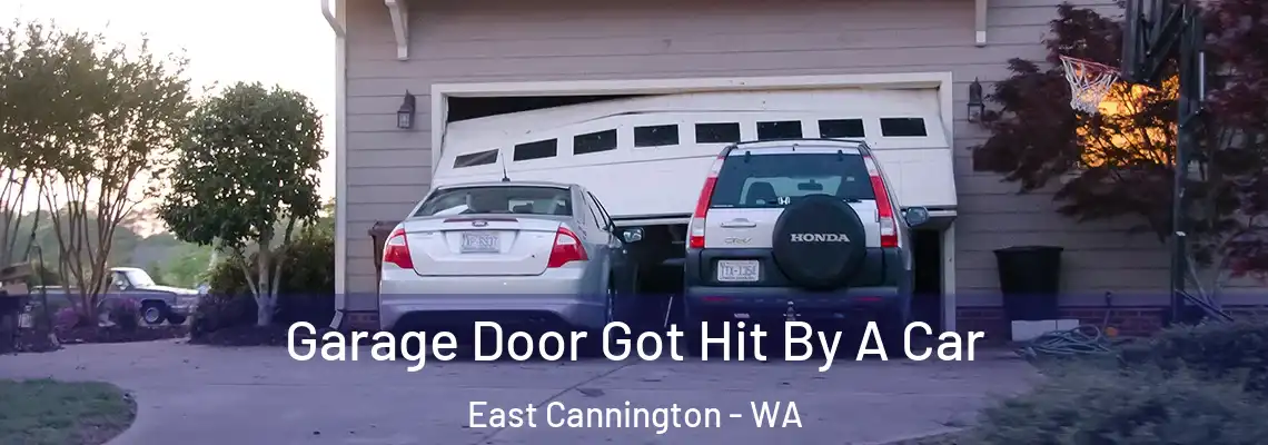 Garage Door Got Hit By A Car East Cannington - WA