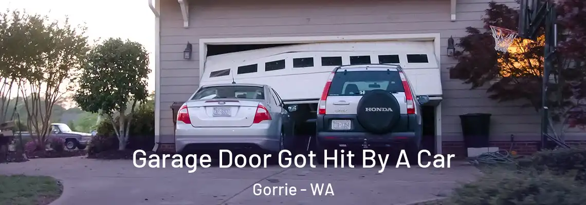 Garage Door Got Hit By A Car Gorrie - WA