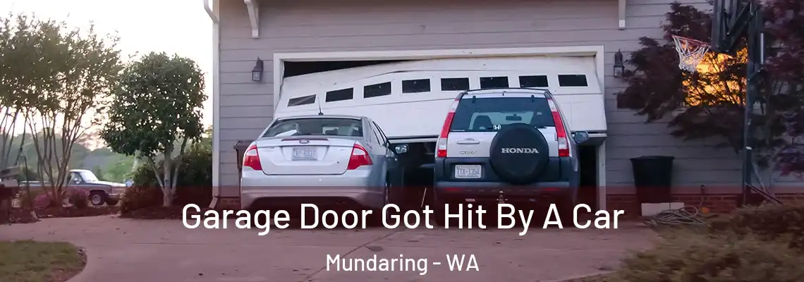 Garage Door Got Hit By A Car Mundaring - WA
