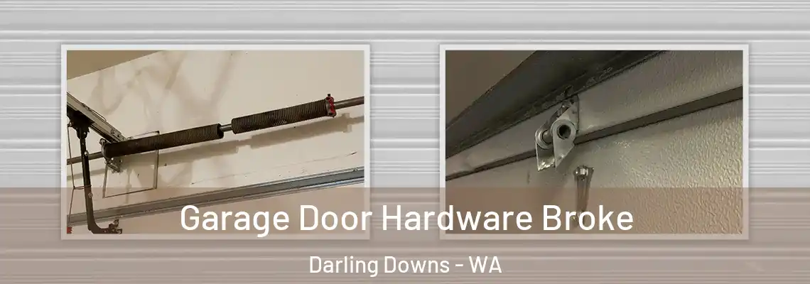 Garage Door Hardware Broke Darling Downs - WA