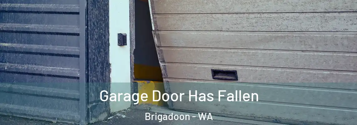 Garage Door Has Fallen Brigadoon - WA