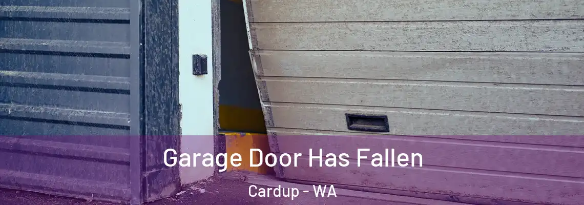Garage Door Has Fallen Cardup - WA