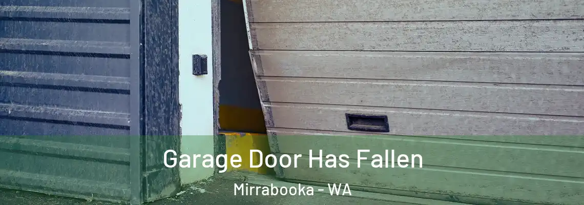 Garage Door Has Fallen Mirrabooka - WA