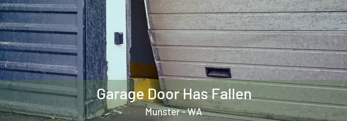 Garage Door Has Fallen Munster - WA