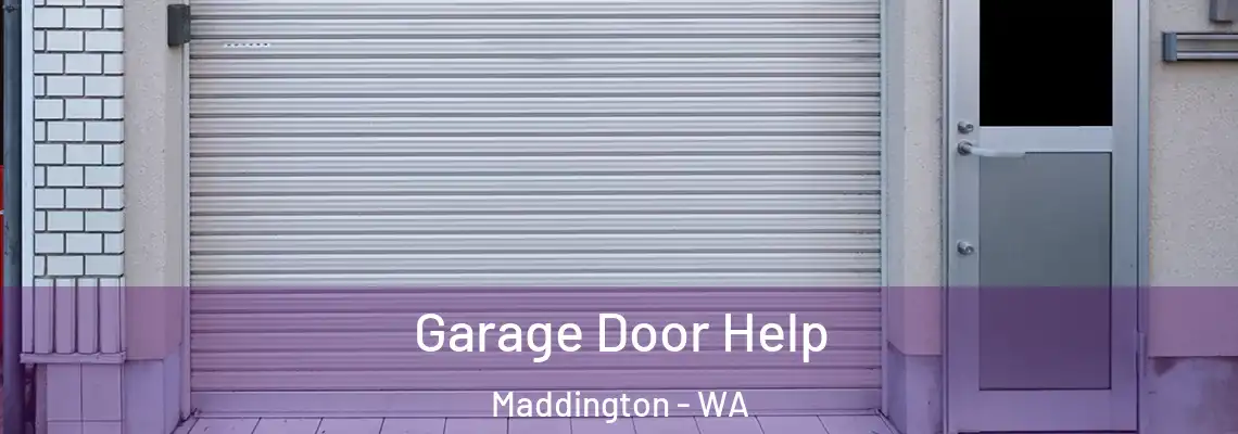 Garage Door Help Maddington - WA