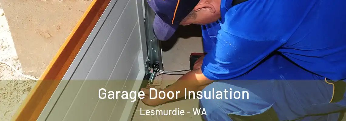 Garage Door Insulation Lesmurdie - WA