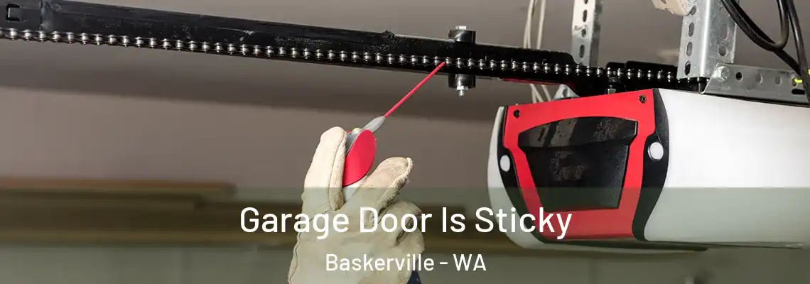 Garage Door Is Sticky Baskerville - WA