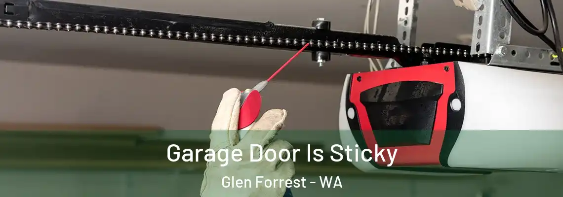 Garage Door Is Sticky Glen Forrest - WA