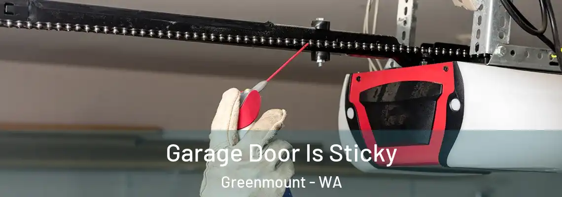 Garage Door Is Sticky Greenmount - WA