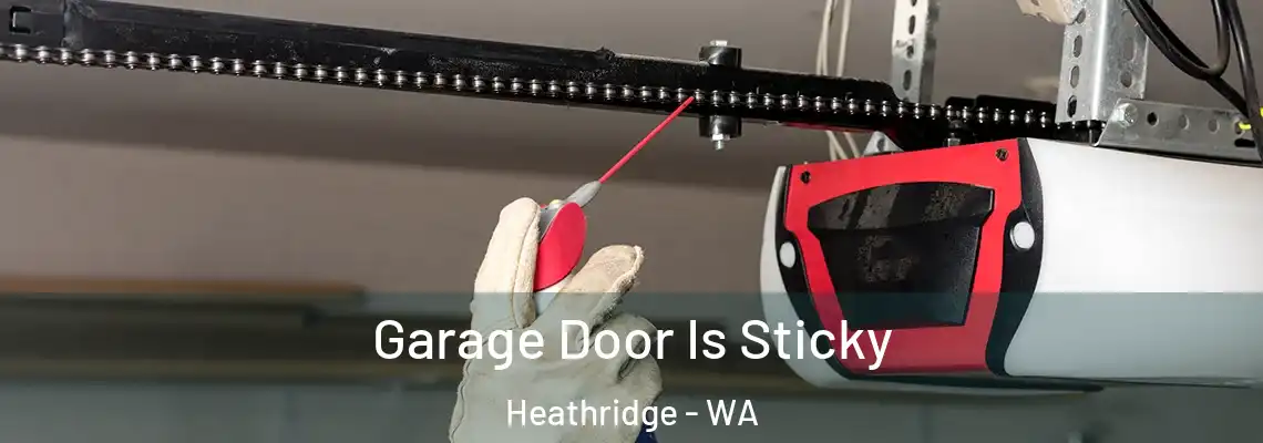 Garage Door Is Sticky Heathridge - WA