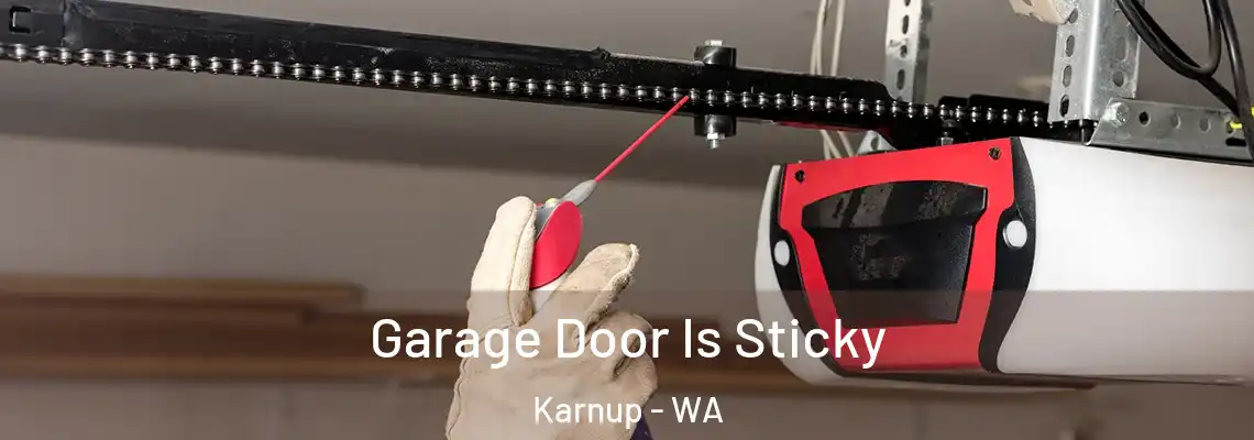 Garage Door Is Sticky Karnup - WA