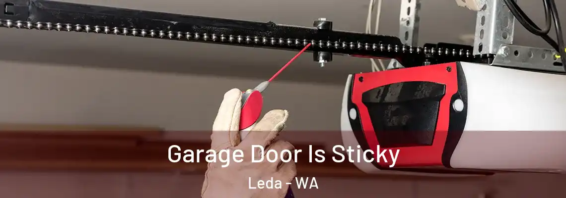 Garage Door Is Sticky Leda - WA