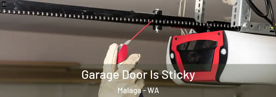 Garage Door Is Sticky Malaga - WA